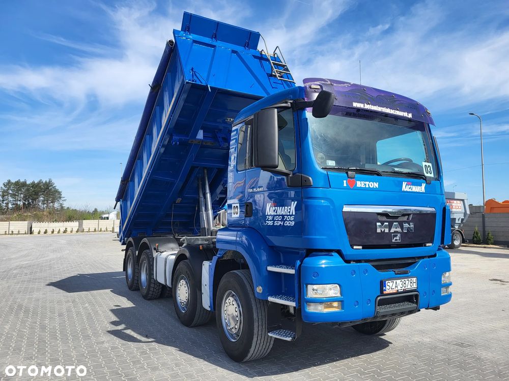 MAN TGS 35.440 | 3 stronny Meiller Kipper + Hydroburta - Wywrotka - Stan b.dobry - 15