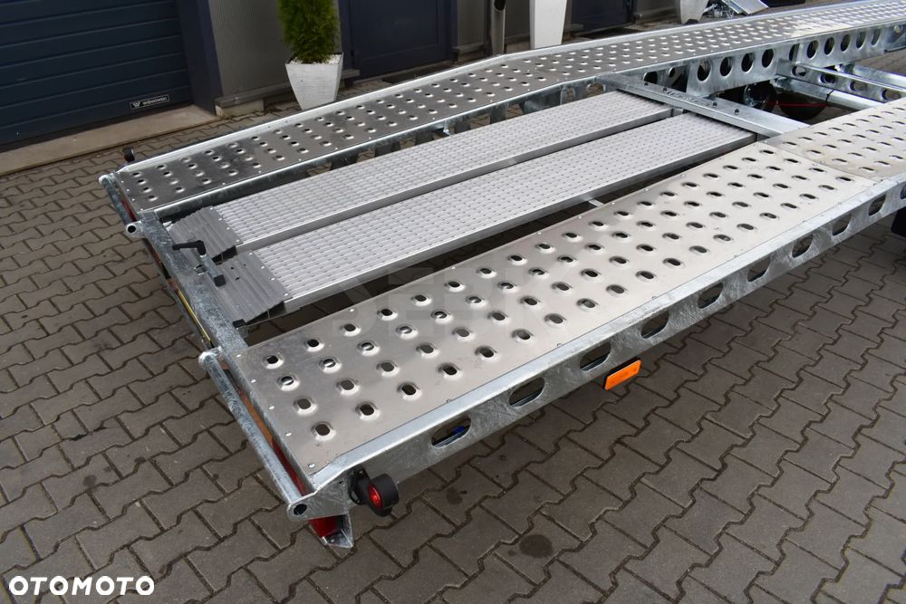 Wiola SUPER LEKKA LAWETA NA DWA AUTA DMC. 3500 KG. - 7