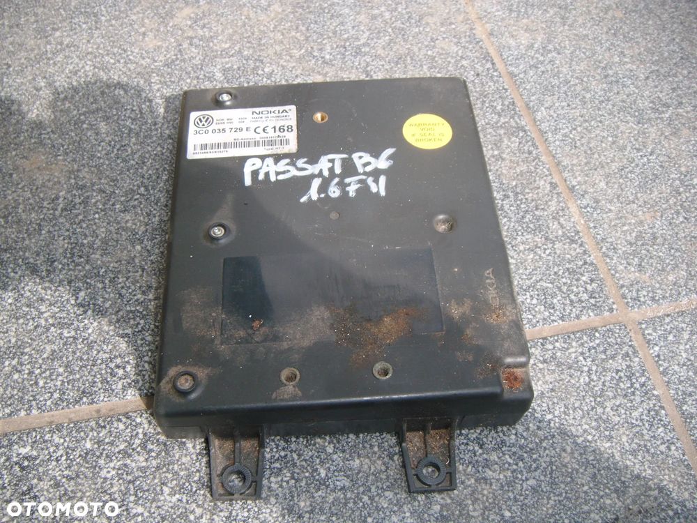 vw passat b6  moduł bluetooth 3c0035729e - 1