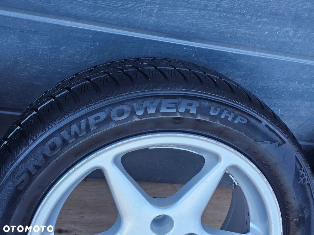KOŁA FELGI ALUMINIOWE OPONY ZIMOWE OPEL VECTRA ASTRA ZAFIRA SIGNUM MERIVA 16 ' 5x110 ET38 205/55/16 - 9
