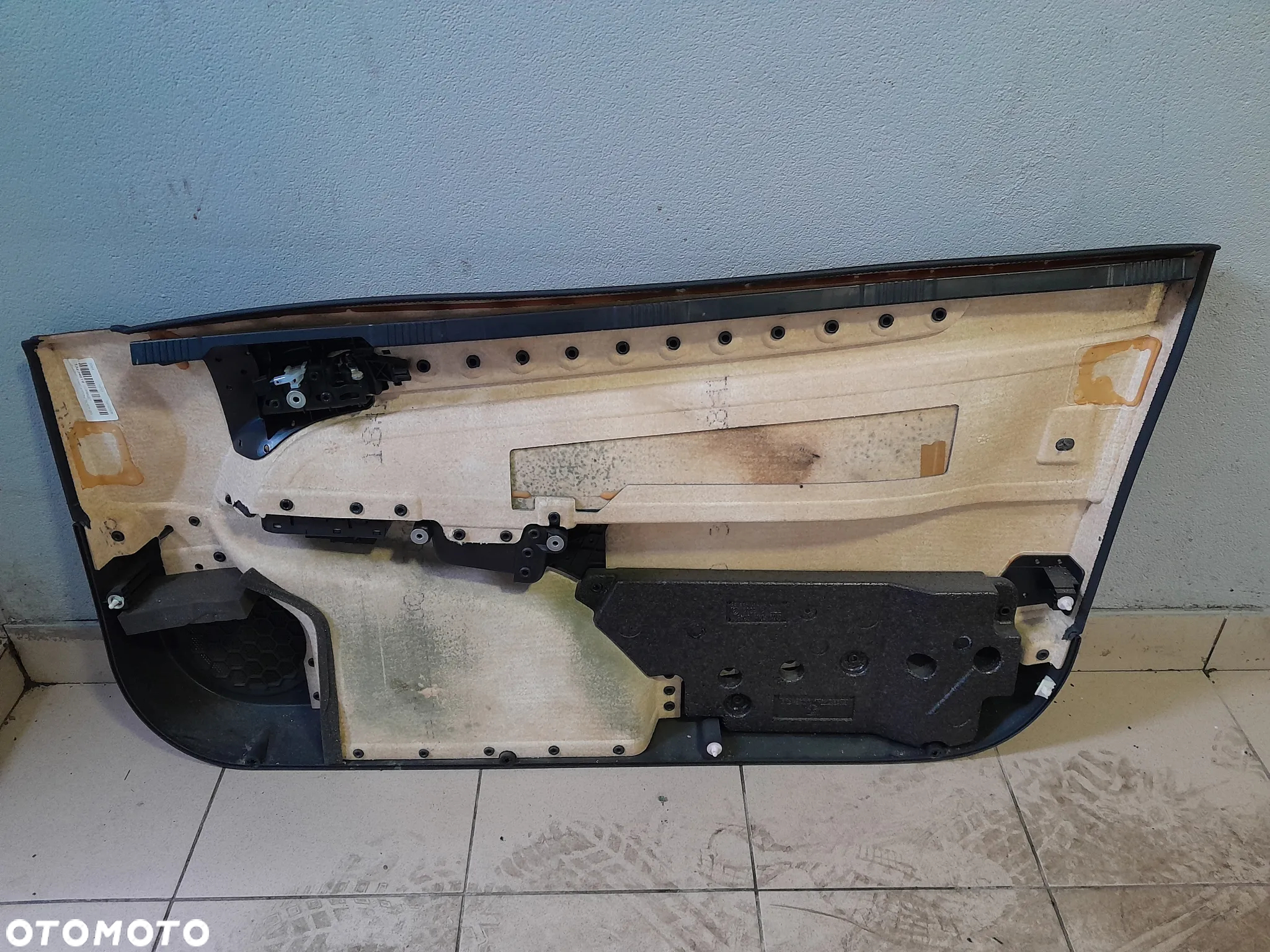 Boczek tapicerka drzwi lewych OPEL Astra H cabrio Twin Top 04-10r. - 6