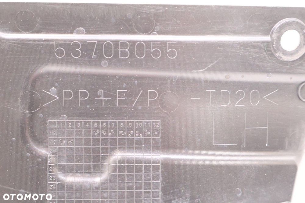 MITSUBISHI ECLIPSE CROSS OSŁONA SILNIKA LEWA 5370B055 - 6