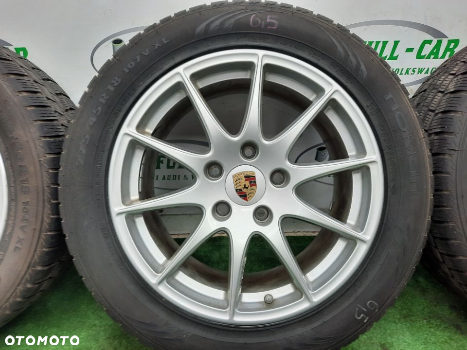 PORSCHE ALUFELGI FELGI KOŁA OPONY 18 CALI 97036213805 ET53 5X130 275/45 R18 2313 - 5
