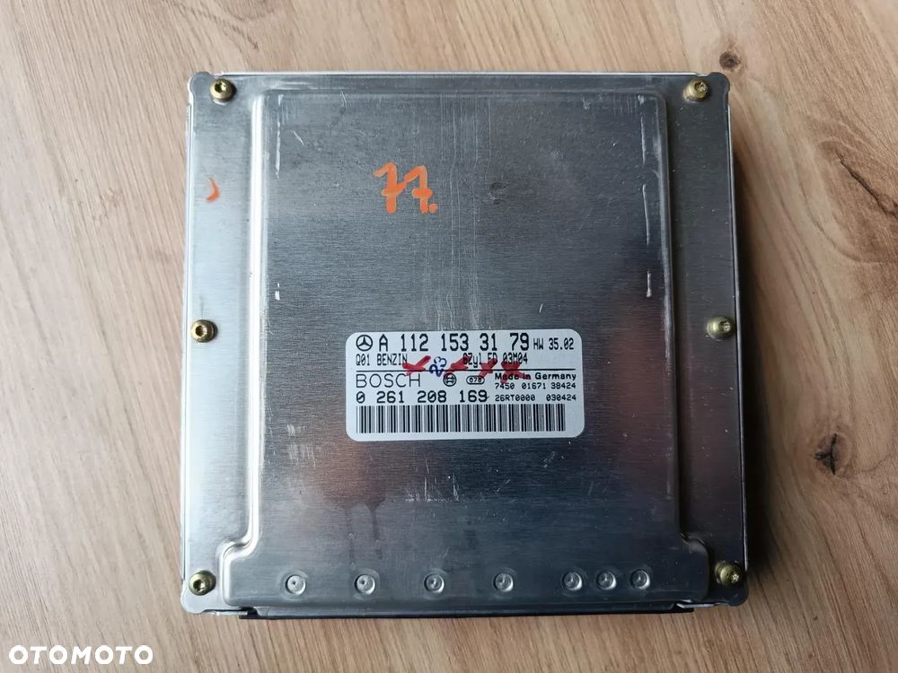 MERCEDES W203 W209 W211 W220 2.6 3.2 V6 OM112 STEROWNIK KOMPUTER SILNIKA A1121533179 - 1