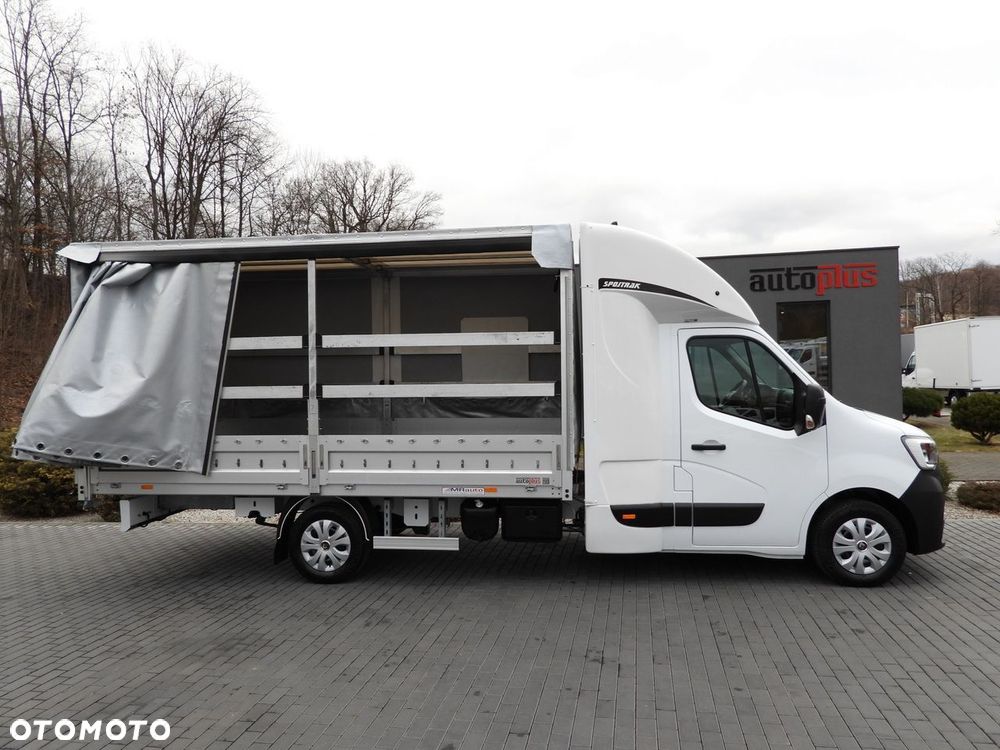 Renault MASTER PLANDEKA 8 PALET TEMPOMAT NAWIGACJA LEDY PNEUMATYKA KLIMATYZACJA  165KM - 9