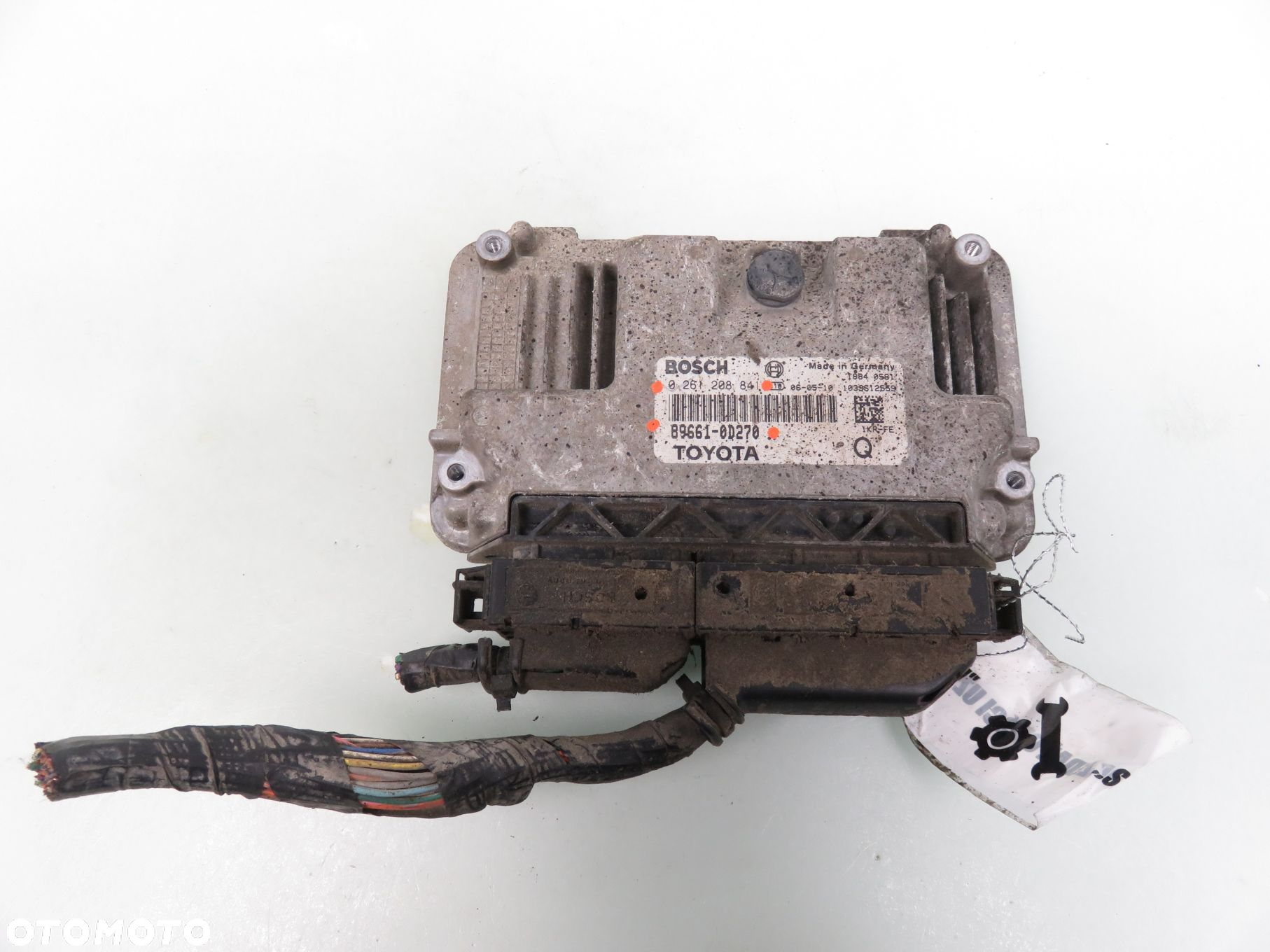 STACYJKA STEROWNIK TOYOTA YARIS II 1.0 VVTi 0261208841 896610D270 - 4