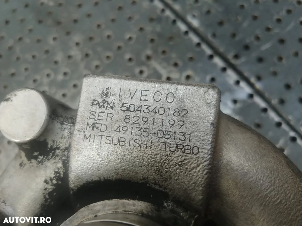 turbina  f1ae0481d 2.3 d fiat ducato 49135-05131  504340182 - 3