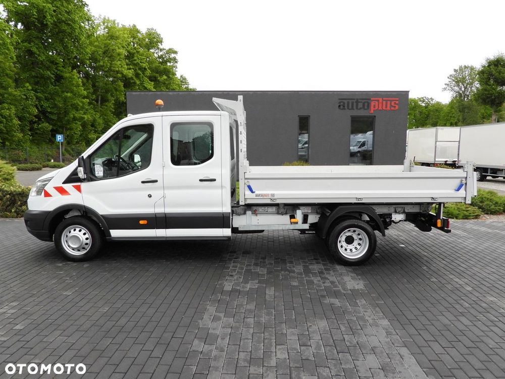 Ford TRANSIT WYWROTKA PODWÓJNA KABINA DOKA 6 MIEJSC TEMPOMAT KLIMATYZACJA BLIŹNIACZE KOŁA  170KM - 9