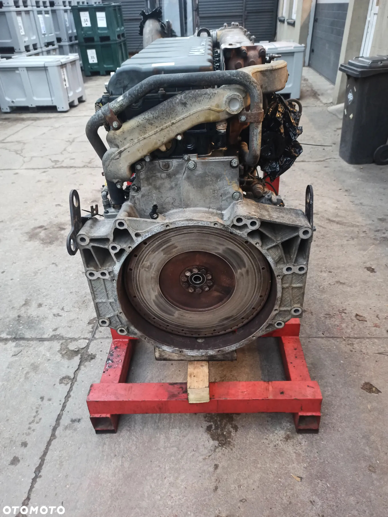 Regenerowany Silnik MAN TGA 440 TGX 440 Euro 4 D2066LF31 - 3
