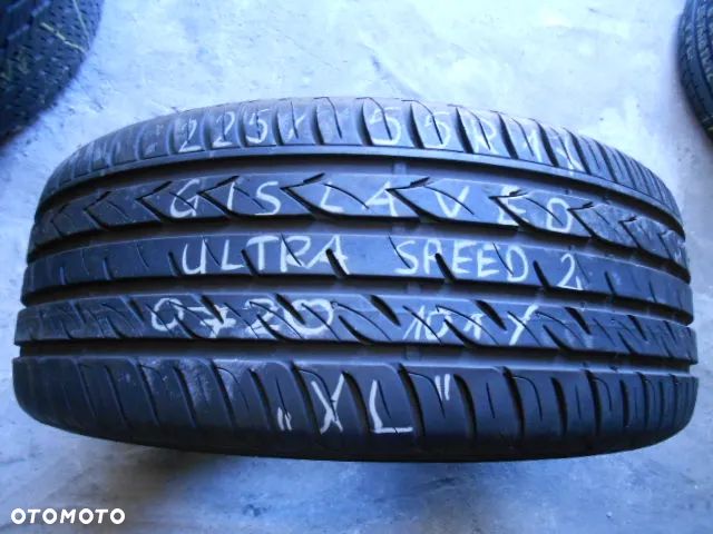 OPONA POJEDYNKA 225/55R18 GISLAVED ULTRA SPEED 2 XL DOT 0720 7.3MM - 1