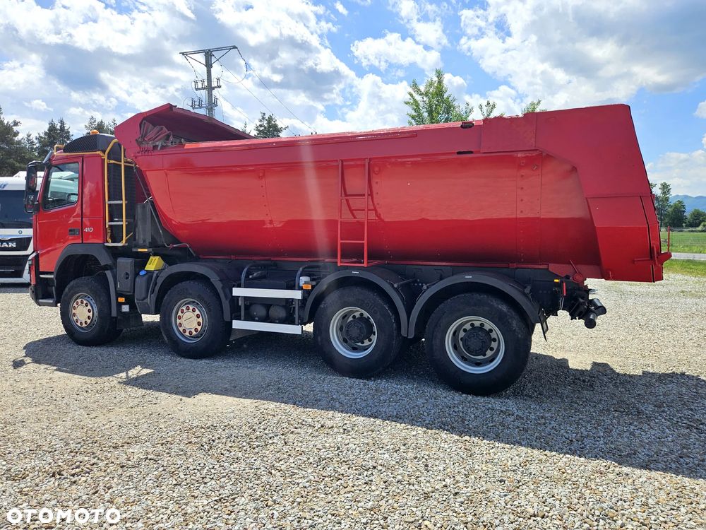 Volvo FMX 410 8X4 / EURO6 / MULDA / HYDRAULICZNA KLAPA / - 7