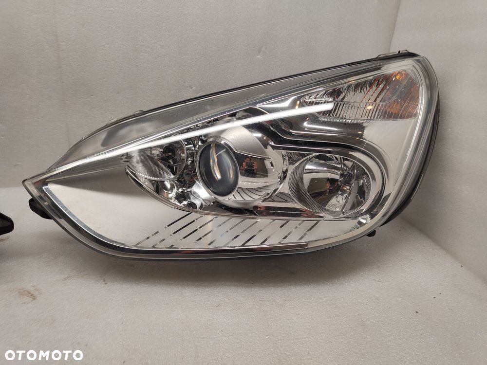 ford smax s-max mk1 lift xenon komplet lamp przód 6m2113006ah/6m2113005ah - 7