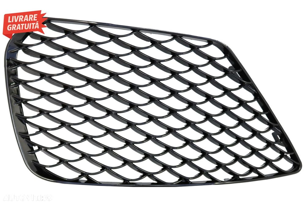 Grile Laterale Mercedes S-Class W222 (2013-2017) S63 Design Negru Lucios- livrare gratuita - 3