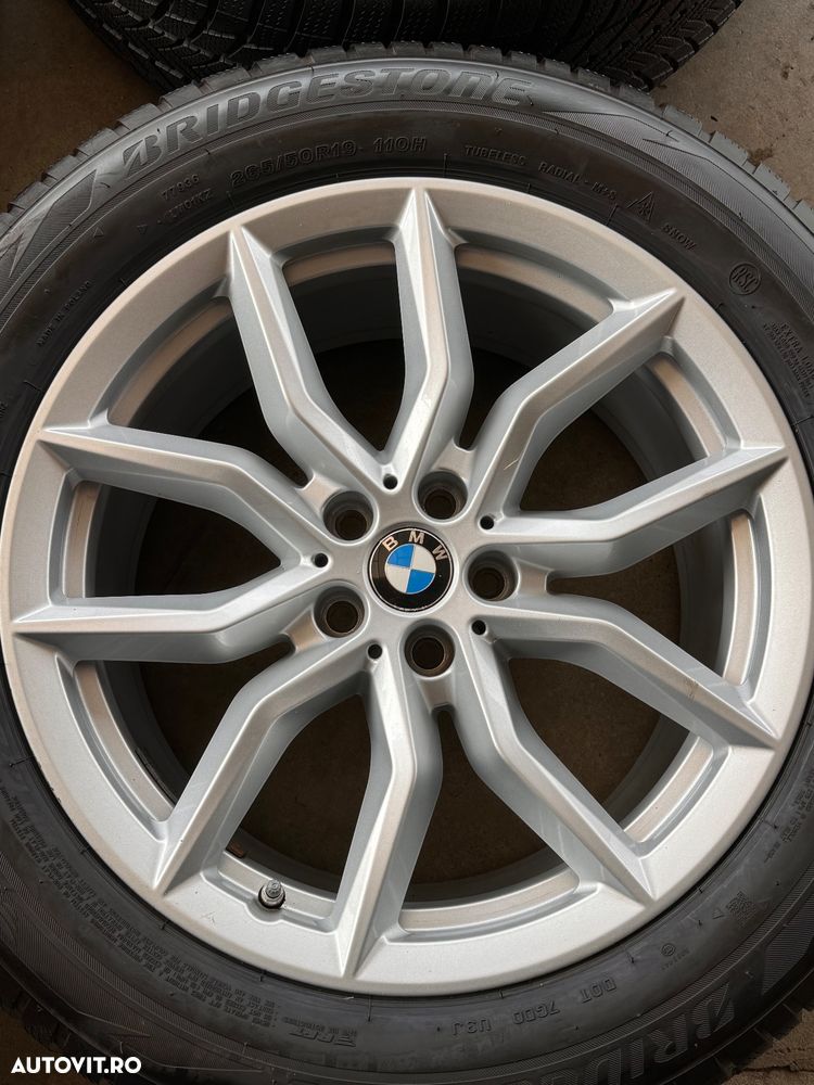 Vând jante originale BMW X5 G05 pe 19” cu anvelope de iarnă - 5