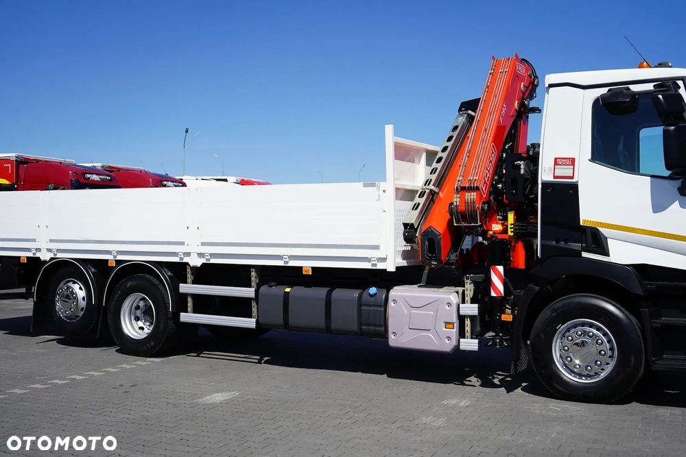 Renault C 430 / 6 X 2 / E 6 / SKRZYNIOWY + HDS / FASSI F 195 / ROTATOR / PILOT / DŁ. 8,05 M - 17