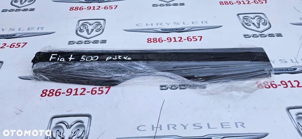 Fiat 500 Półka bagażnika Półeczka tylna klapy bagażnika - 7