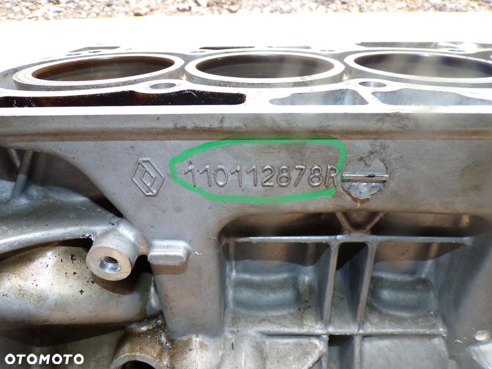 BLOK SILNIKA RENAULT KANGOO CAPTUR NISSAN DACIA 1.2 TCE 110112878R - 5