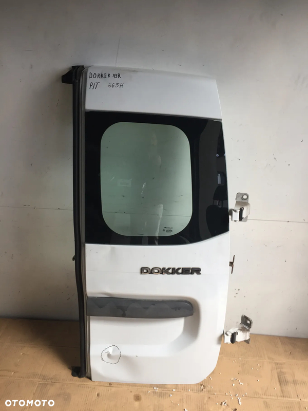 DACIA DOKKER 13R DRZWI PRAWE TYŁ