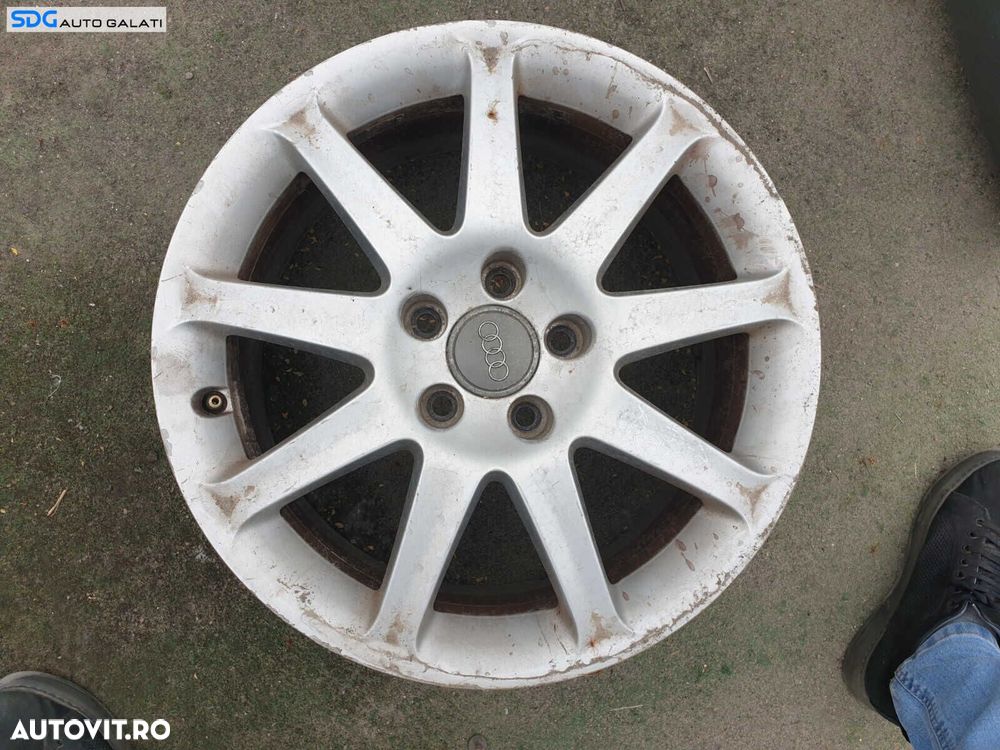 Set 4 Jante Roti Aliaj 225 50 17 R17 5x112 Audi A4 B7 2005 - 2008 Cod 4F0601025J [C4707] - 5