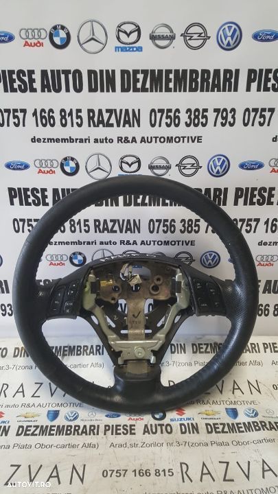 Volan Din Piele Cu Comenzi Mazda 6 Mazda 5 Livram Oriunde In Tara - 1