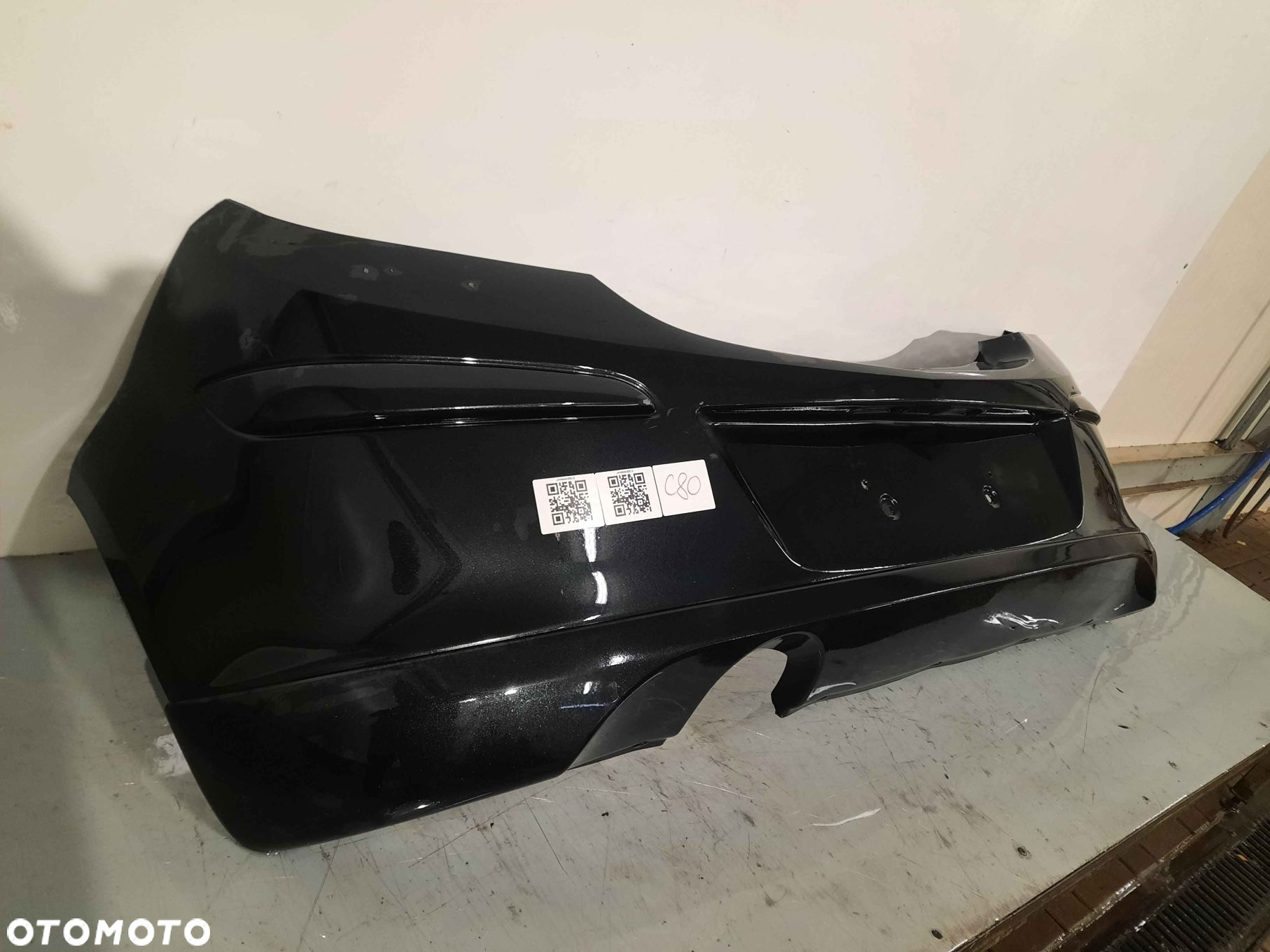 ^ ZDERZAK TYŁ TYLNY OPEL CORSA D Z20R CZARNY DOKŁADKA ! - 3