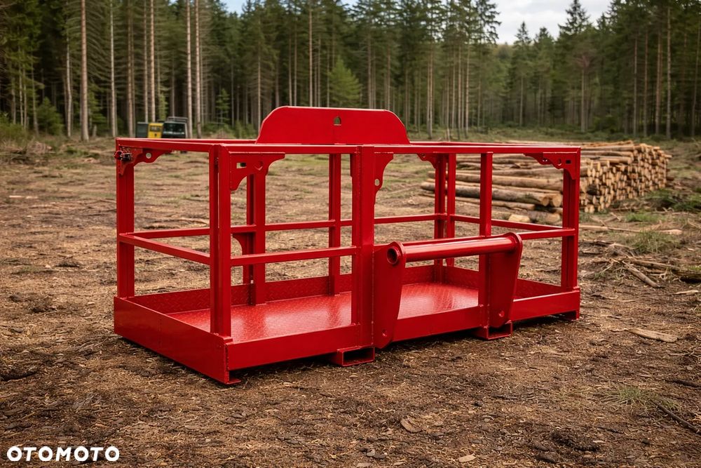 Kosz wysokościowy narzędziowy roboczy ładowarki teleskopowej kołowej JCB Manitou Merlo Class Case - 13