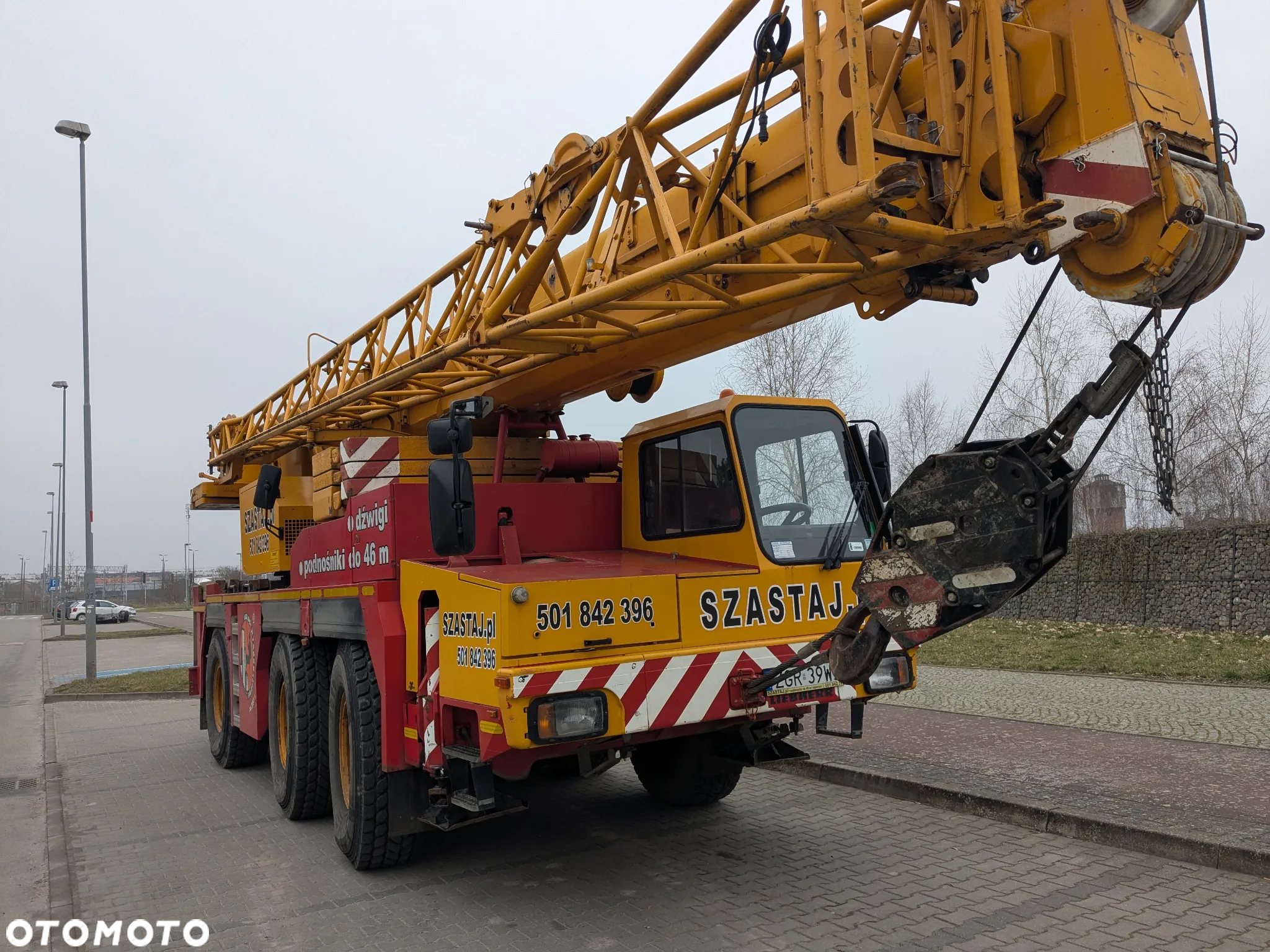Liebherr 1050/1 Dźwig 50 ton Żuraw Samojezdny Bocian Teleskop 40 +16 m - 12