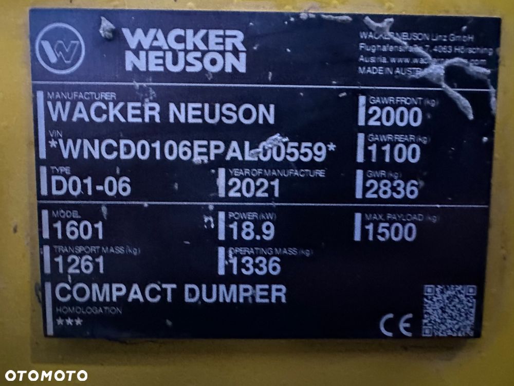 Wacker Neuson 1601 - 9