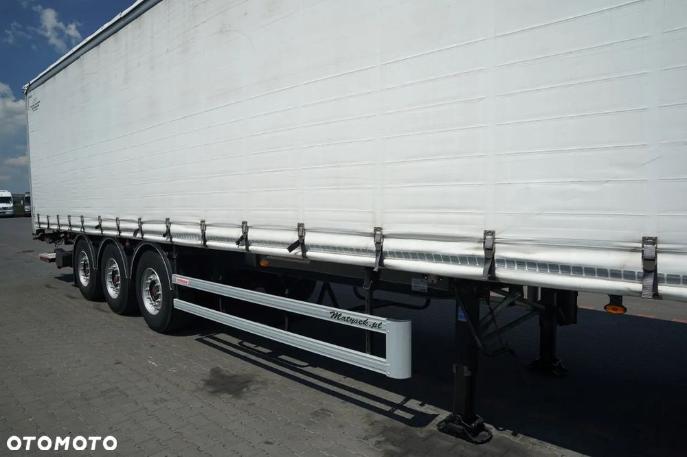 Fruehauf FIRANKA / STANDARD / WINDA DHOLLANDIA 2 000 kg / SAF /  MOCNA PODŁOGA SZYNA DESKA / PALNDEKA ZBROJONA - 9