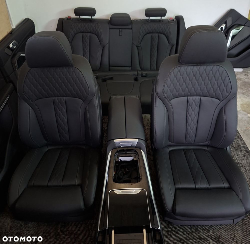 KOMPLETNE WNĘTRZE BMW X5 GO5 FOTELE COMFORT INDYVIDUAL NOWE - 12