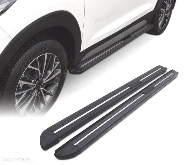 ESTRIBOS PRETOS HYUNDAI TUCSON 15-20 - 1