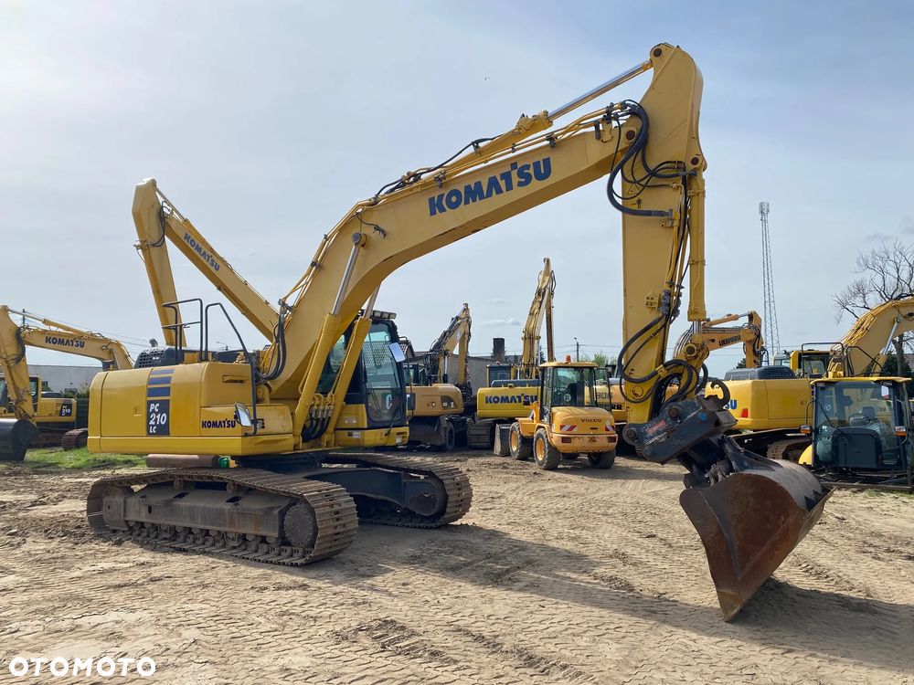 Komatsu PC 210 LC-10, 2014 ROK, z NIEMIEC, SERWISOWANA W KOMATSU, - 9