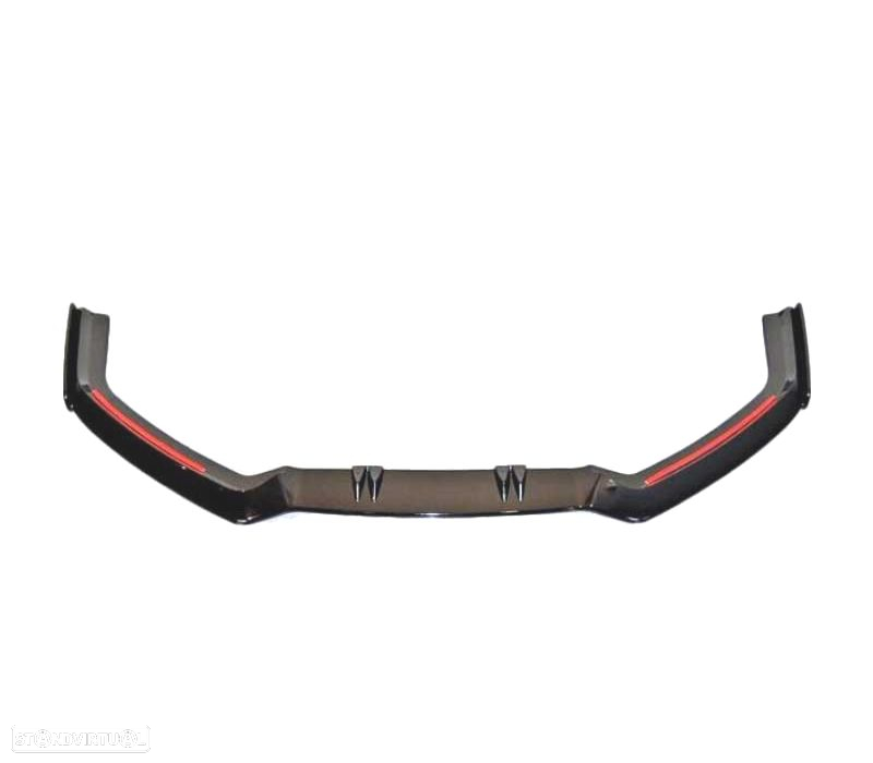 SPOILER LIP FRONTAL AUDI A3 RS3 13-15 PRETO - 2