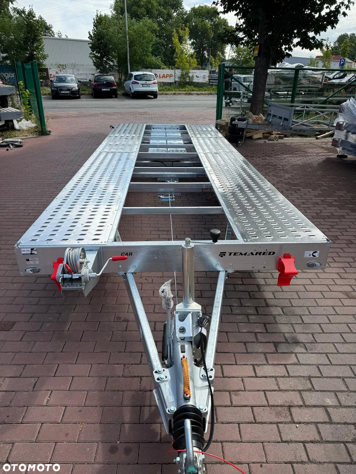 TEMARED Przyczepa CAR DECK 6021/3 3,5T 600x210cm 3 osie DMC 3500kg OKAZJA WYPRZEDAŻ! - 8
