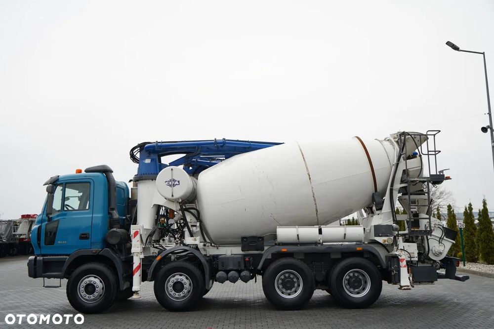 Inny ASTRA VEICOLI 84 44 / POMPOGRUSZKA / 8X4 / BETONIARKA 9 M3 + POMPA CIFA MAGNUM MK 28,4 L / STEROWANIE RADIOWE / NOWE BADANIE UDT - 3