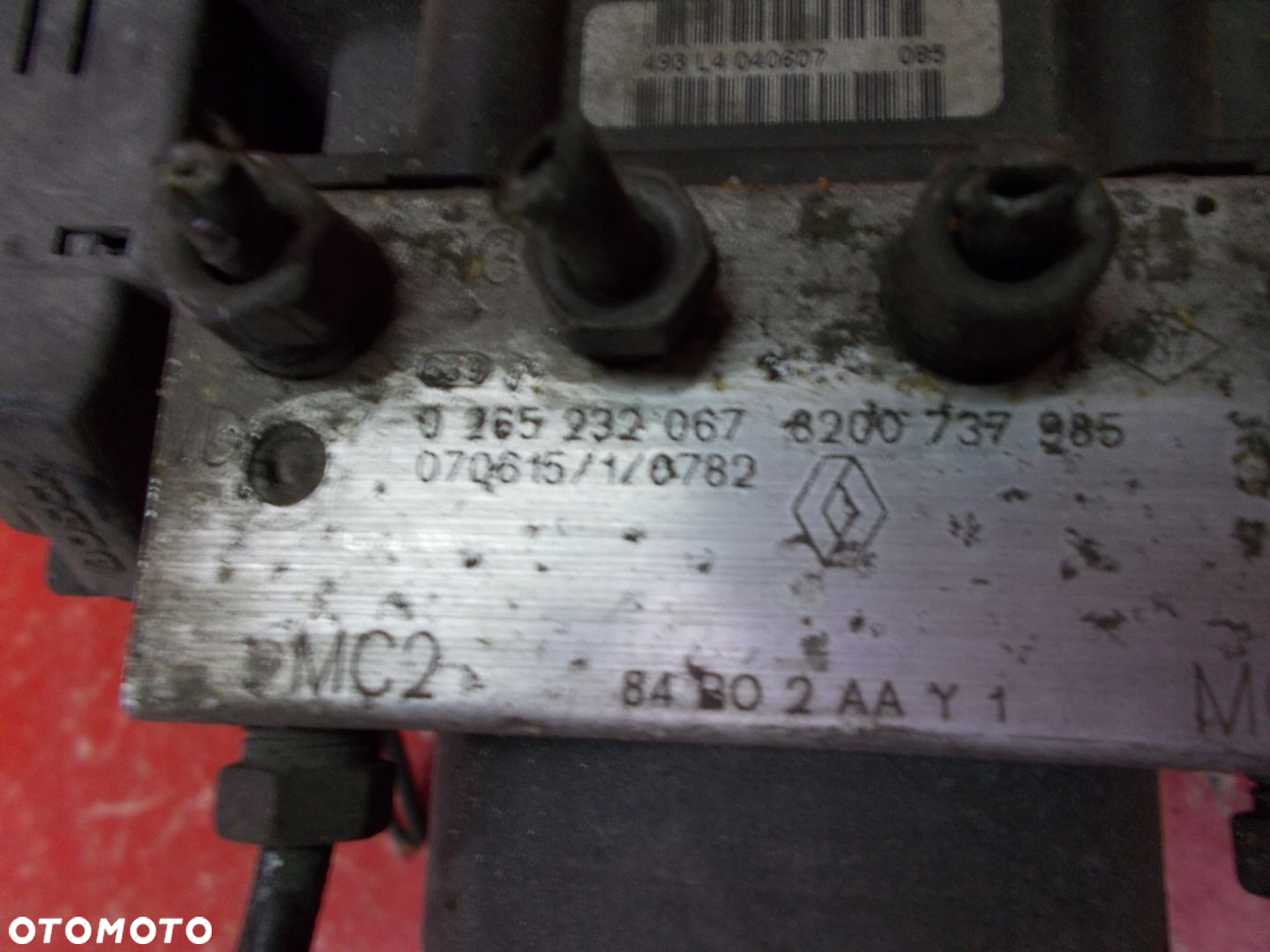 RENAULT SCENIC II MEGANE II 02-07 0265232067 8200737985 POMPA ABS HAMULCOWA - 2
