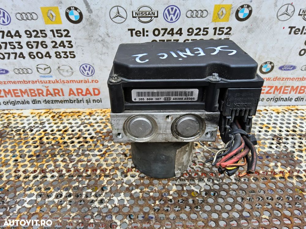 Modul ABS Renault Scenic 2 cod 8200344606 unitate abs ecu calculator abs - 2