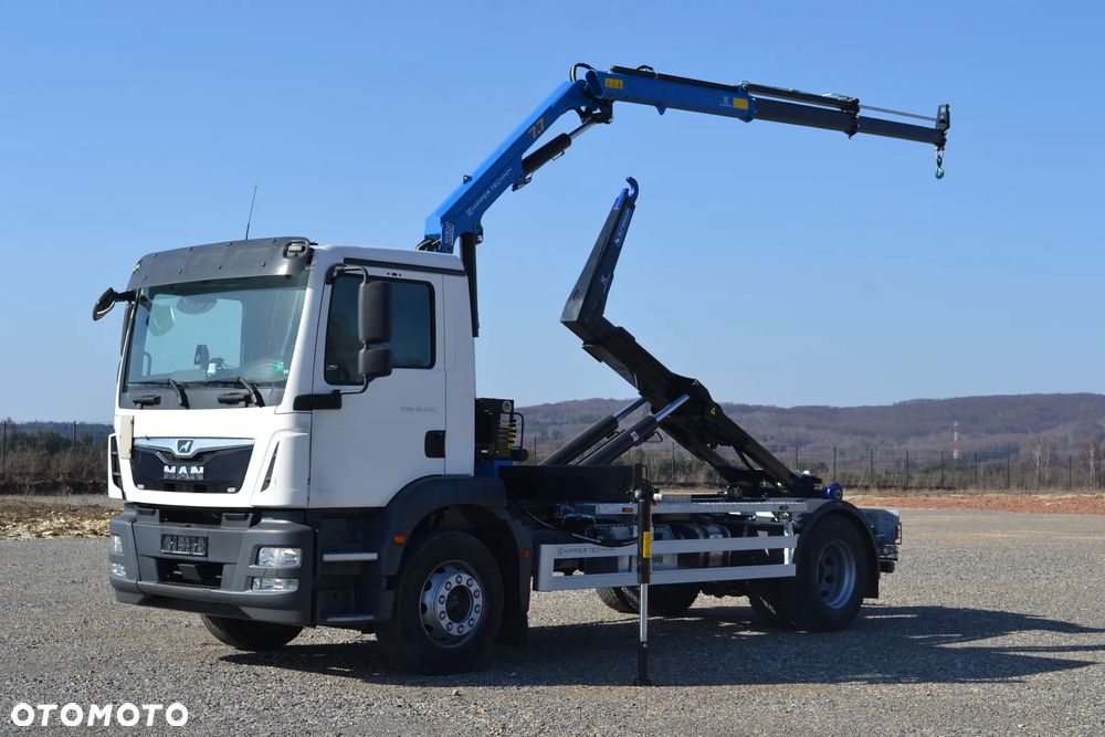 MAN TGL 12.250 Hakowiec Nowe urządzenie hakowe BOB T8 TGM Atego Midlum Eurocargo Hyva Janco Skibicki Meiller - 8