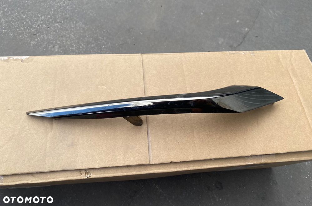 LEXUS RX F-SPORT Oryginalna LEWA Dolna LISTWA DOKŁADKA NAKŁADKA ZAŚLEPKA CHROMOWANA  CHROM ZDERZAKA PRZEDNIEGO W NA ZDERZAK PRZEDNI LEWY PRZÓD 52713-48030  5271348030 F Sport RX PHASE IV RX450H RX 450 RX 350 RX350 W-wa. - 3