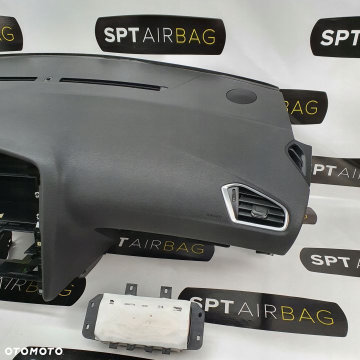CITROEN C4 DESKA ROZDZIELCZA KONSOLA KOKPIT PULPIT PODUSZKI AIRBAG AIR BAG PASY KIT SET - 5