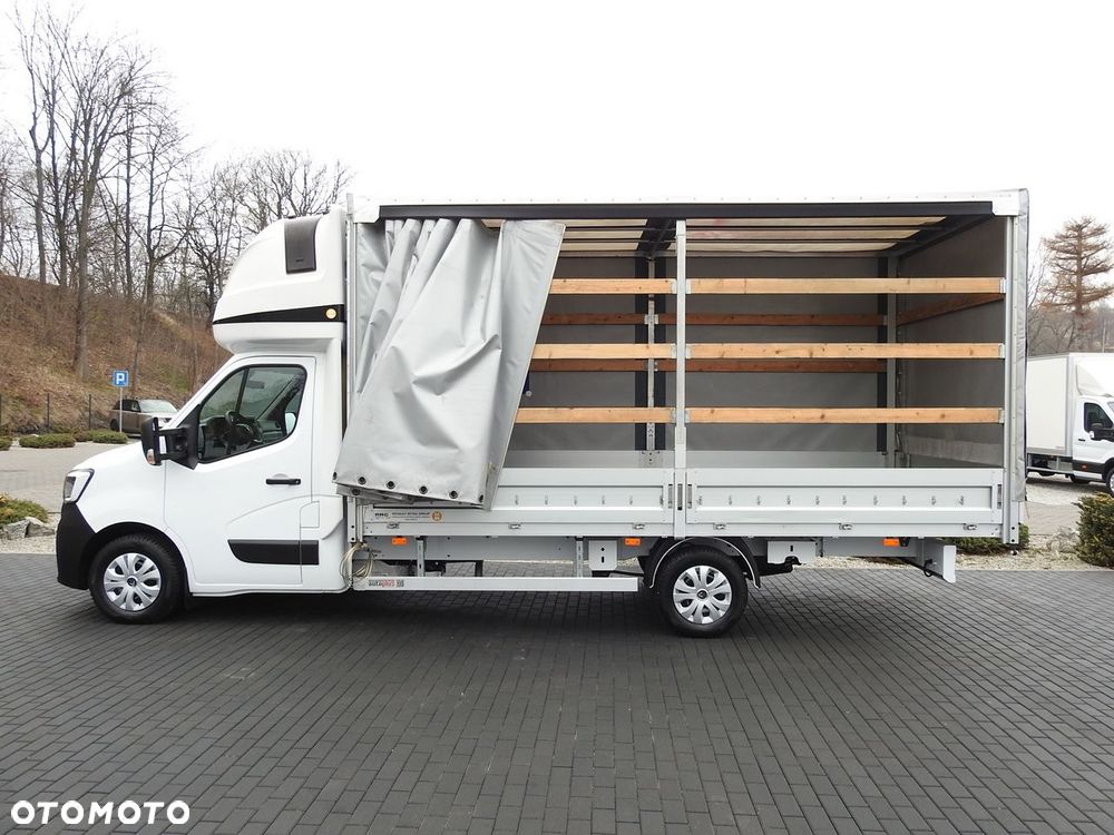 Renault MASTER  PLANDEKA 10 PALET WEBASTO TEMPOMAT LEDY PNEUMATYKA KLIMATYZACJA  165KM - 9