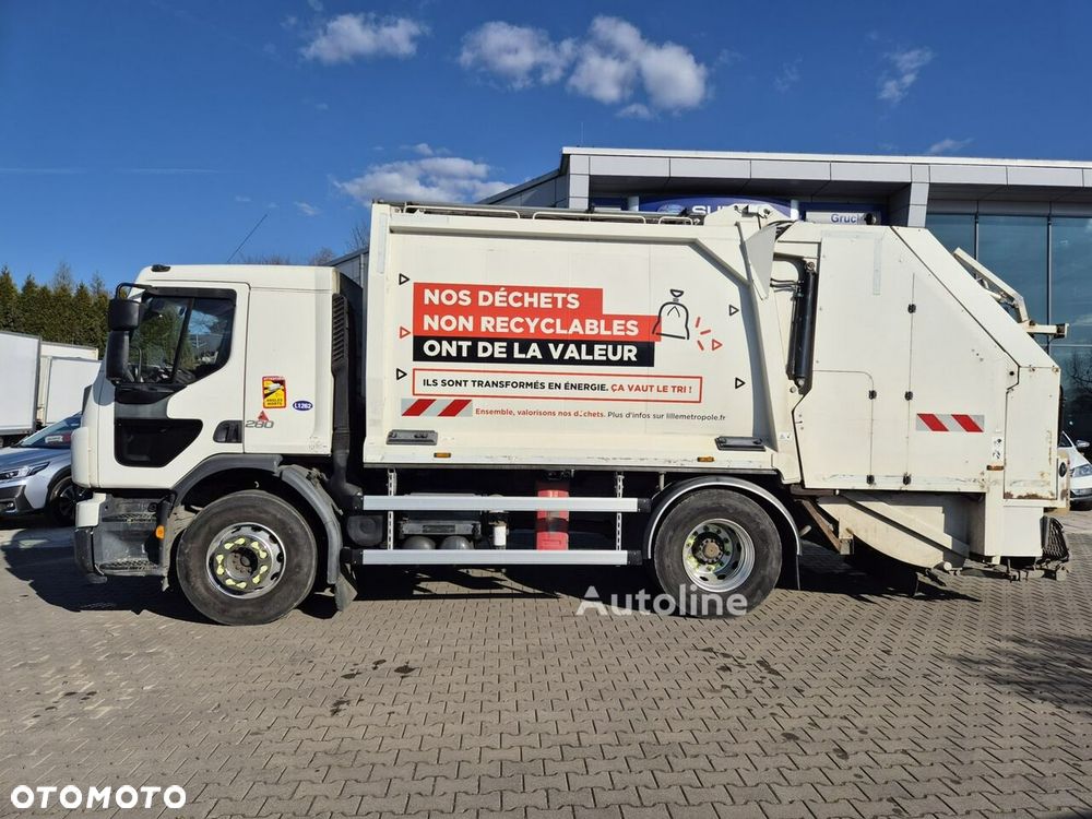 Volvo FE 280 / ŚMIECIARKA  / 2 OSIE / GEESINKNORBA / EURO 6 / NISKI PRZEBIEG / NISKIE MOTOGODZINY / BRAK RDZY / PO SERWISIE / ZABUDOWA SPRAWDZONA / BEZWYPADKOWY / 3 MIEJSCA SIEDZĄCE / 13M3 - 10