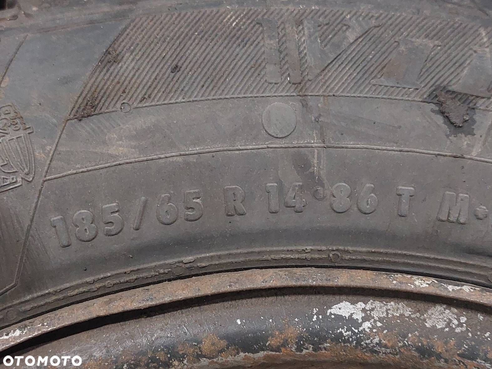 KOŁA FELGI OPONY ZIMOWE 4X108 185/65R14 AUDI 80 - 4