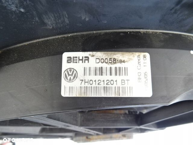 OBUDOWA WENTYLATOR CHŁODNICY VW T5 2.5 7H0121201BT - 3