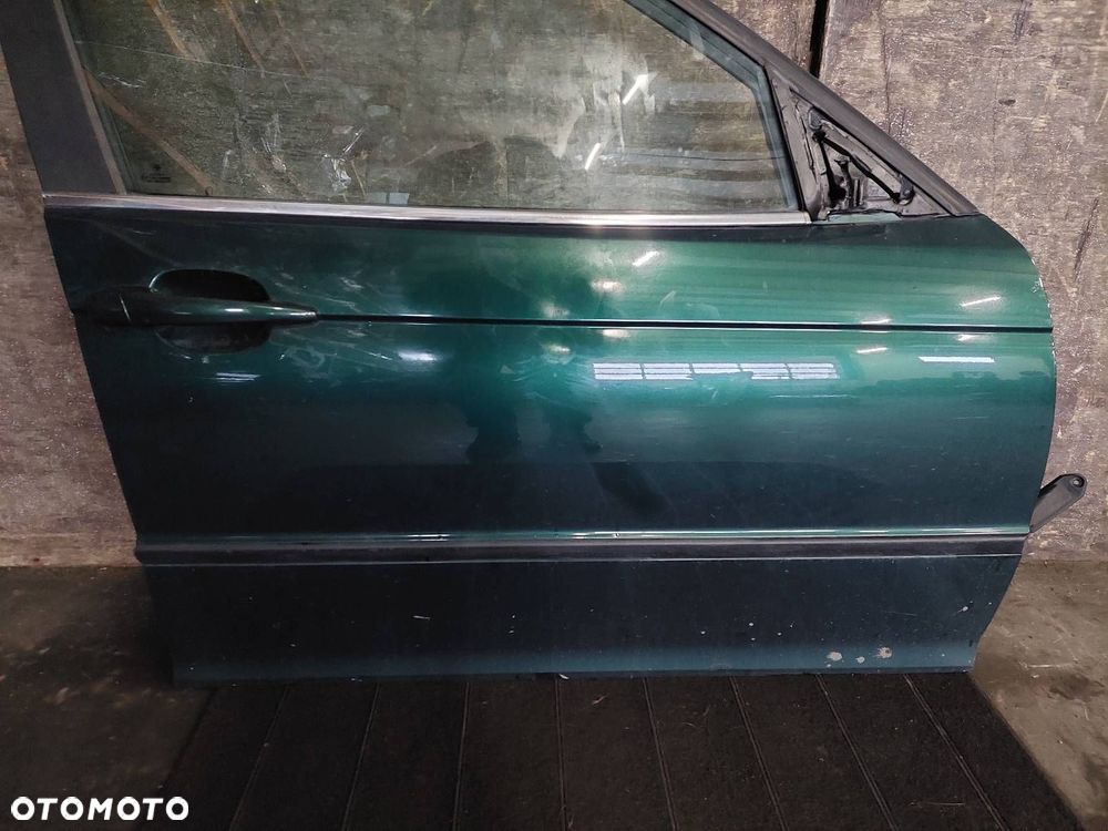 DRZWI KOMPLETNE PRAWY PRZÓD BMW E46 SEDAN 386/6 FARNGRUEN METALLIC - 2