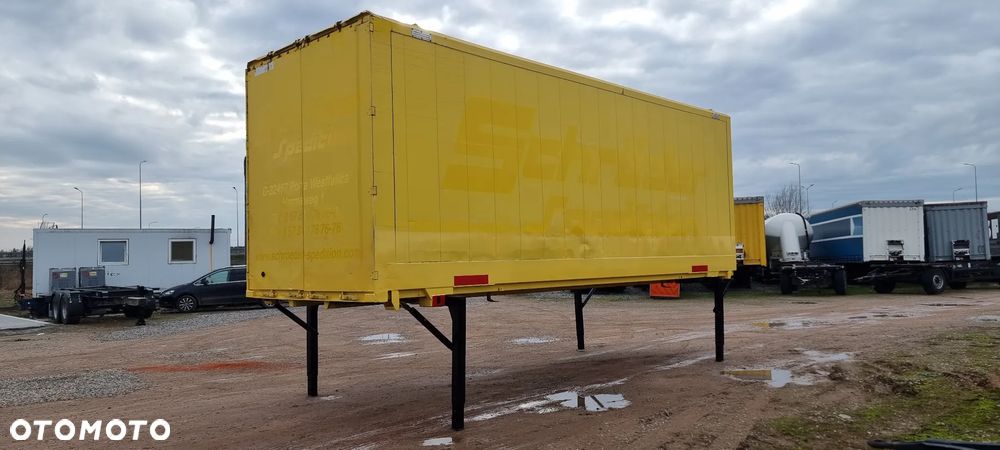 Krone 12.500zł netto KONTENER/ZABUDOWA 7.45x2.60M BDF STALOWY GARAŻ MAGAZYN ZAMYKANY DRZWIAMI MOŻLIWOŚĆ TRANSPORT ST.BDB - 2