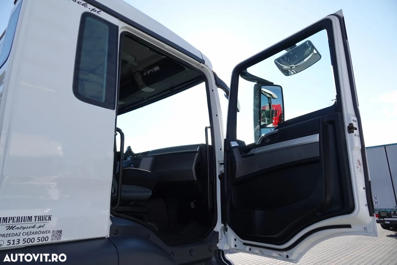 MAN TGS 18.400 / 4x4 / BASCULANTE - 4,7 M + HDS HIAB 111 inaltime: 7,4 m / MANUAL / PALET / RADIO CONTROL - 37