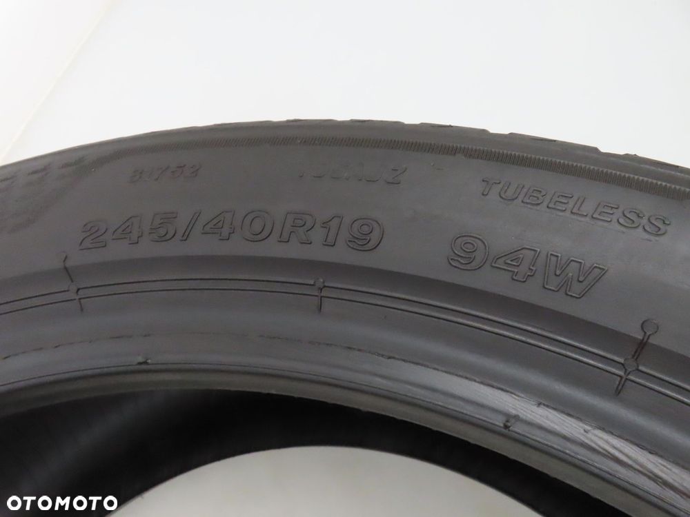 2x 245/40R19 OPONY LETNIE Bridgestone Turanza T005 94W - 4