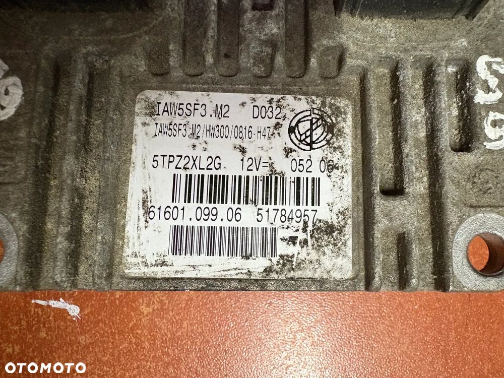 STEROWNIK SILNIKA FIAT GRANDE PUNTO 1.2 6160109906 - 3