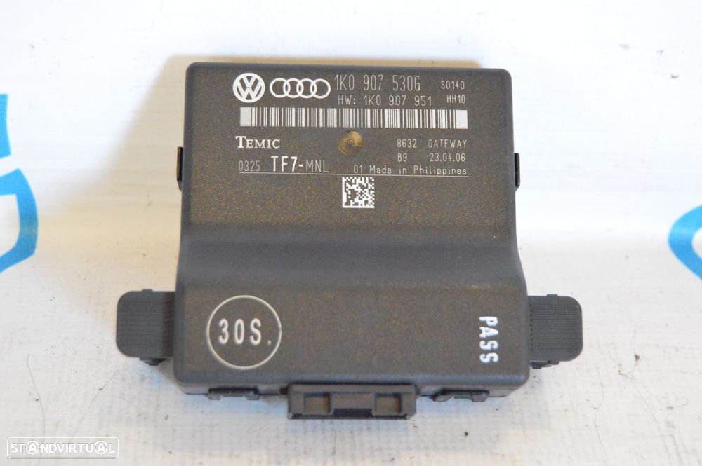 CENTRALINA CONTROL ANTIROUBO ANTI ROUBO AUDI A3 8P 8PA 1K0907530G 1K0907530 GOLF V 5 MK5 - 2
